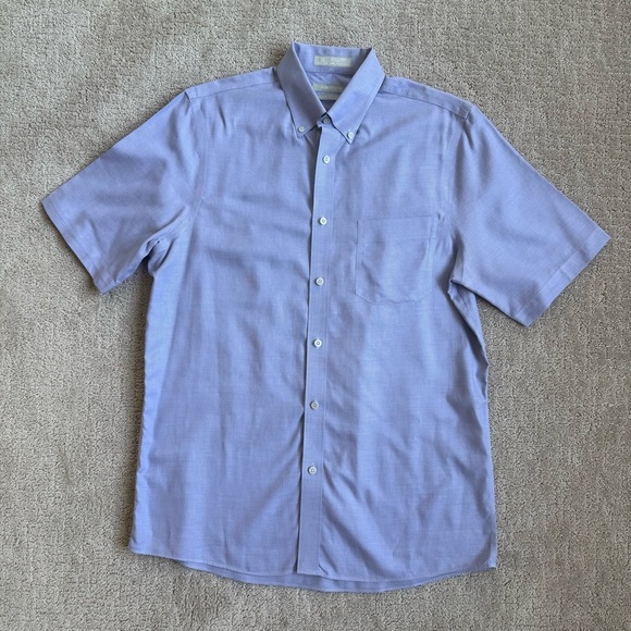 Nordstrom Short Sleeve Button Down Shirt - Picture 1 of 7